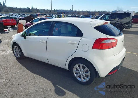 2013 Kia Rio Lx из США, поврежденный, VIN KNADM5A38D6224774